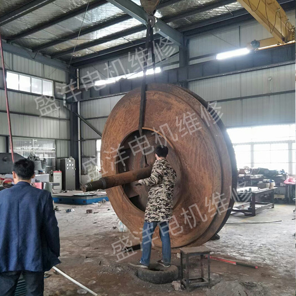 黄山风机维修现场